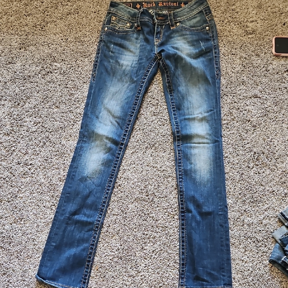 Rock Revival Women's Blue Jeans